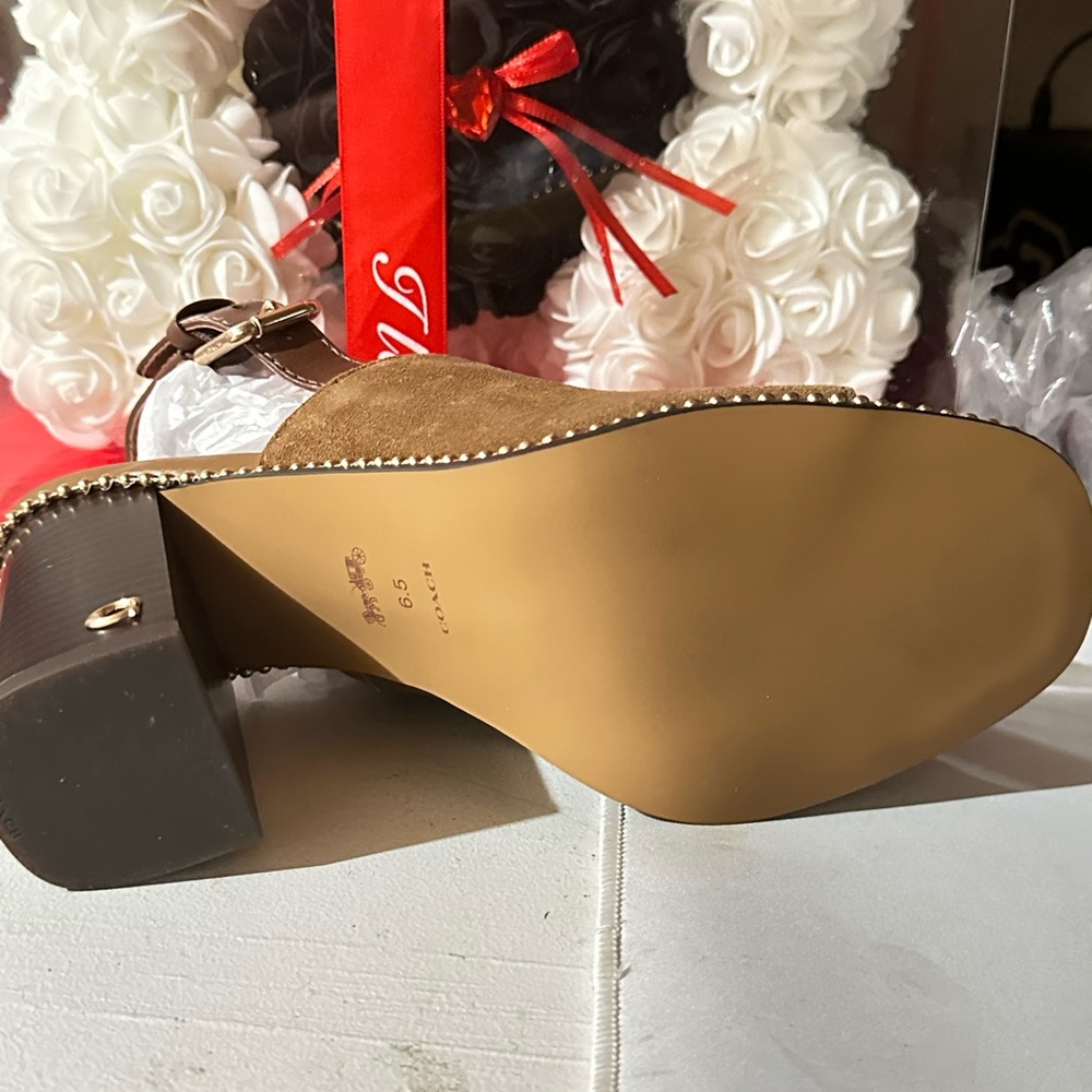 Coach studded platform